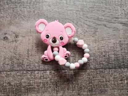 Koala růžová/světle šedá - Obrázek 3