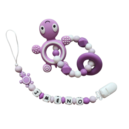 Želva fialová/světle fialová