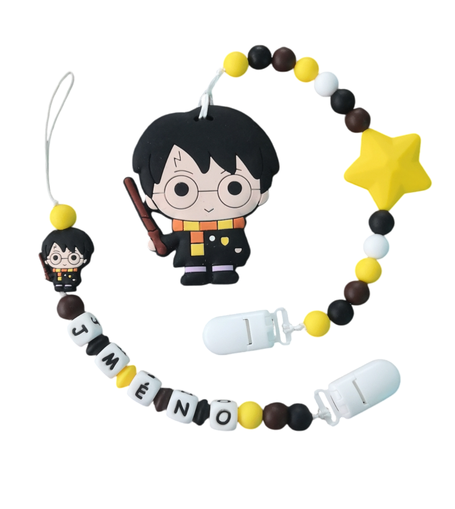 Harry Potter žlutá/hnědá